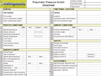 Pneumatic pressure switch datasheet