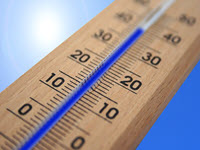 thermometer in degrees Celsius